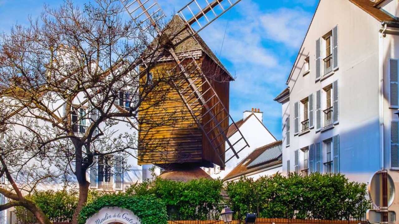 Moulin de la Galette, parada do tour em Montmartre