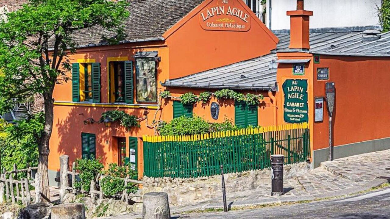Clos Montmartre & Au Lapin Agile, parada do tour em Montmartre